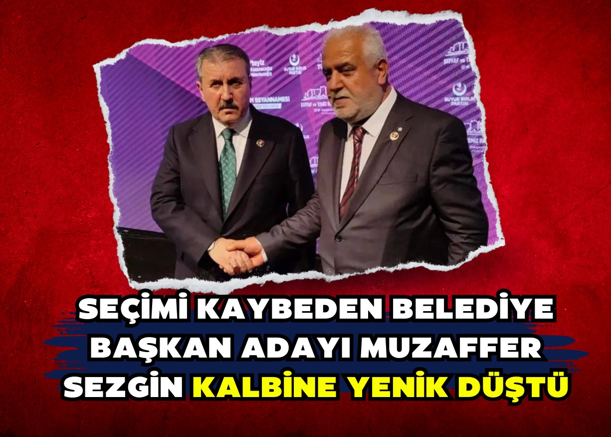 Seçimi kaybeden belediye başkan adayı Muzaffer Sezgin kalbine yenik düştü